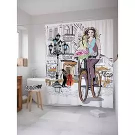 Шторка-занавеска для ванной JOYARTY