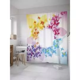 Шторка-занавеска для ванной JOYARTY