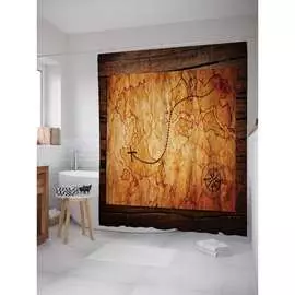 Шторка-занавеска для ванной JOYARTY