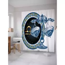 Шторка-занавеска для ванной JOYARTY