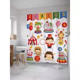 Шторка-занавеска для ванной JOYARTY