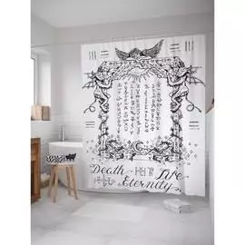 Шторка-занавеска для ванной JOYARTY