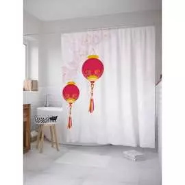 Шторка-занавеска для ванной JOYARTY