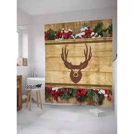 Шторка-занавеска для ванной JOYARTY