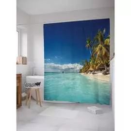 Шторка-занавеска для ванной JOYARTY