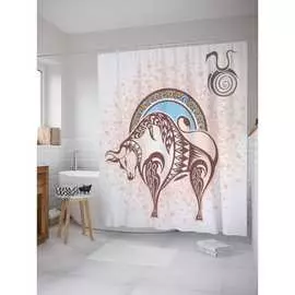 Шторка-занавеска для ванной JOYARTY