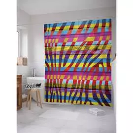 Шторка-занавеска для ванной JOYARTY