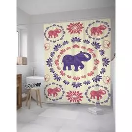 Шторка-занавеска для ванной JOYARTY