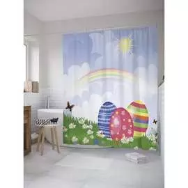 Шторка-занавеска для ванной JOYARTY