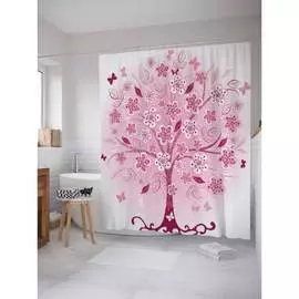 Шторка-занавеска для ванной JOYARTY