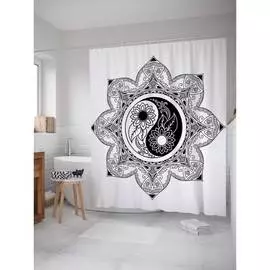 Шторка-занавеска для ванной JOYARTY