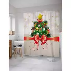 Шторка-занавеска для ванной JOYARTY