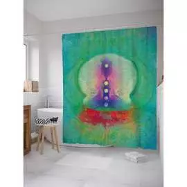 Шторка-занавеска для ванной JOYARTY