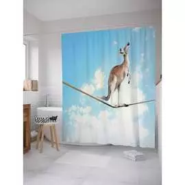 Шторка-занавеска для ванной JOYARTY