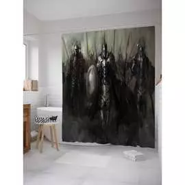 Шторка-занавеска для ванной JOYARTY