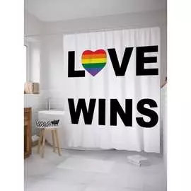 Шторка-занавеска для ванной JOYARTY