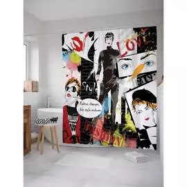 Шторка-занавеска для ванной JOYARTY