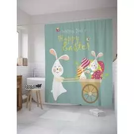 Шторка-занавеска для ванной JOYARTY