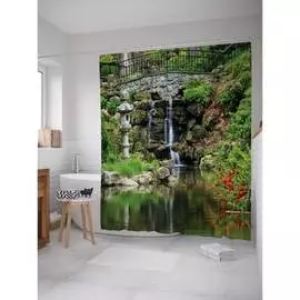 Шторка-занавеска для ванной JOYARTY