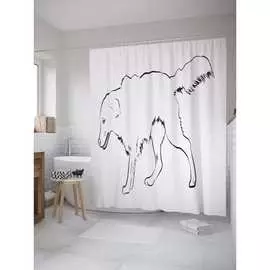 Шторка-занавеска для ванной JOYARTY