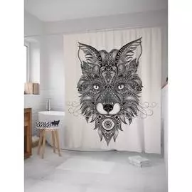 Шторка-занавеска для ванной JOYARTY