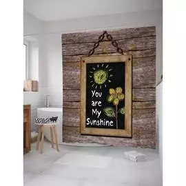 Шторка-занавеска для ванной JOYARTY