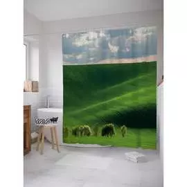 Шторка-занавеска для ванной JOYARTY