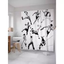 Шторка-занавеска для ванной JOYARTY