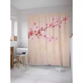 Шторка-занавеска для ванной JOYARTY