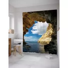 Шторка-занавеска для ванной JOYARTY