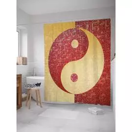 Шторка-занавеска для ванной JOYARTY