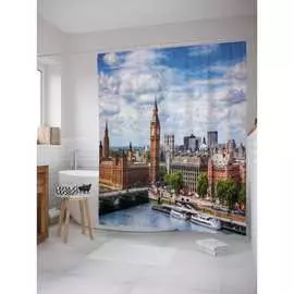 Шторка-занавеска для ванной JOYARTY