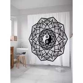 Шторка-занавеска для ванной JOYARTY