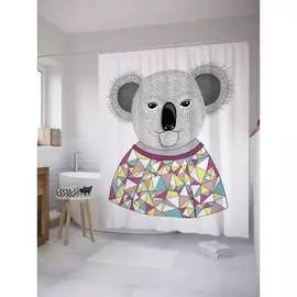 Шторка-занавеска для ванной JOYARTY