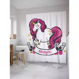 Шторка-занавеска для ванной JOYARTY