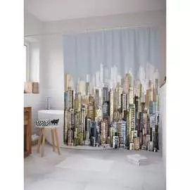 Шторка-занавеска для ванной JOYARTY