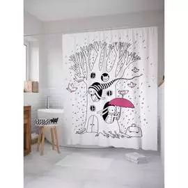 Шторка-занавеска для ванной JOYARTY