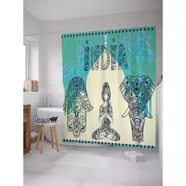 Шторка-занавеска для ванной JOYARTY