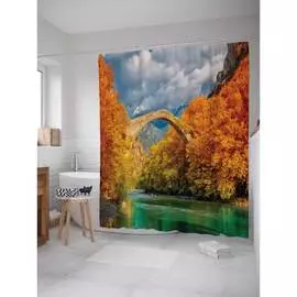 Шторка-занавеска для ванной JOYARTY