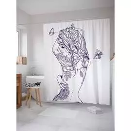 Шторка-занавеска для ванной JOYARTY