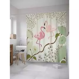 Шторка-занавеска для ванной JOYARTY