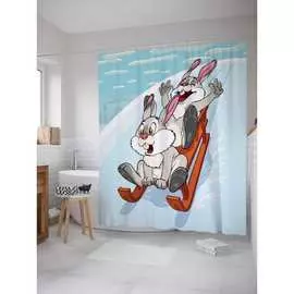 Шторка-занавеска для ванной JOYARTY