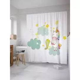 Шторка-занавеска для ванной JOYARTY