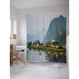 Шторка-занавеска для ванной JOYARTY