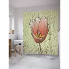 Шторка-занавеска для ванной JOYARTY