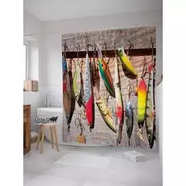 Шторка-занавеска для ванной JOYARTY