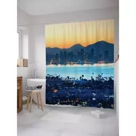 Шторка-занавеска для ванной JOYARTY