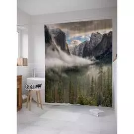 Шторка-занавеска для ванной JOYARTY