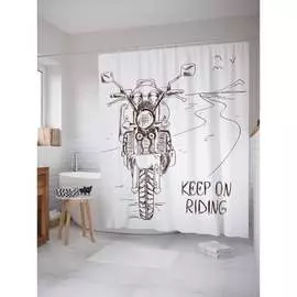 Шторка-занавеска для ванной JOYARTY