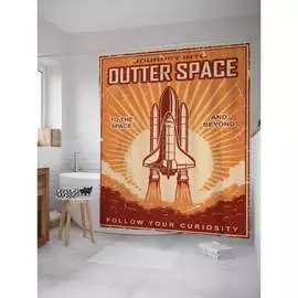 Шторка-занавеска для ванной JOYARTY